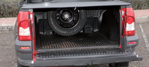 Caja de carga de la Fiat Strada